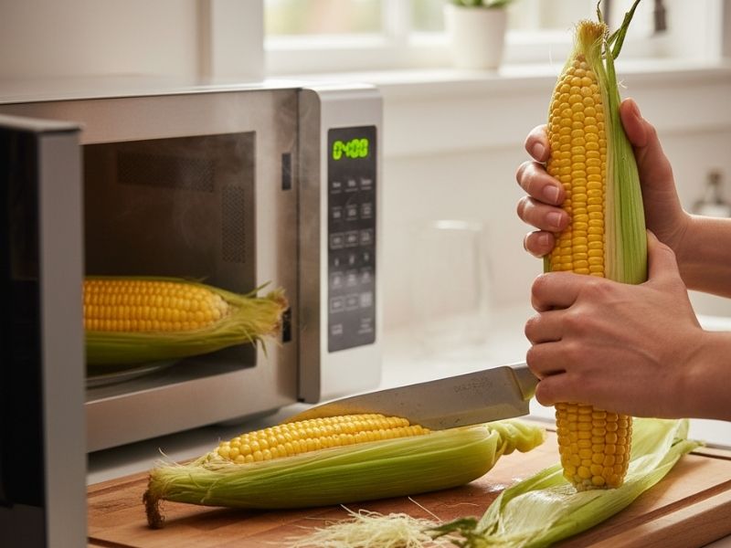 Mısırı Koçanı İle Pişirme