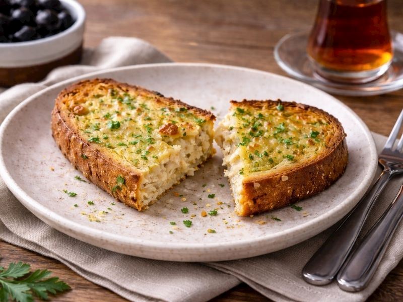 Fırında Yumurtalı Ekmek 