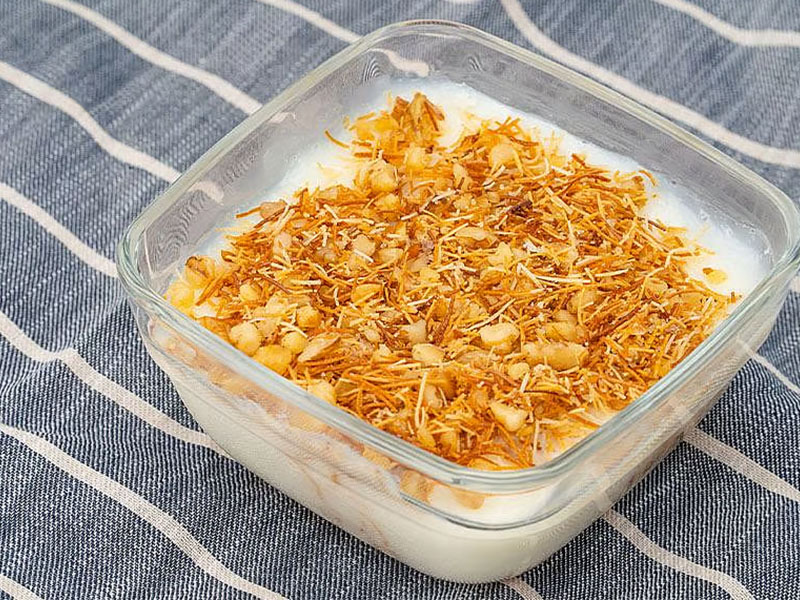 Kadayıfı İyi Kurutun 