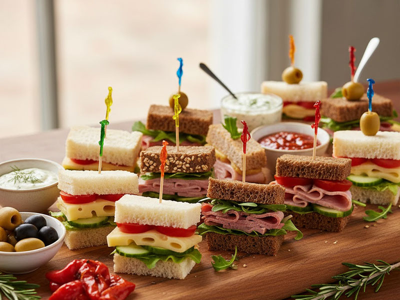 Karışık Mini Sandviçler