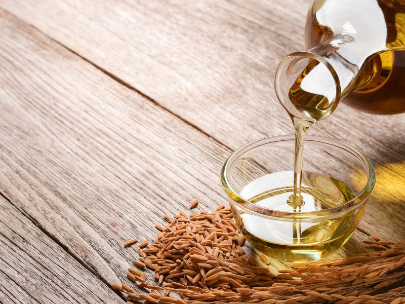 pirinç kepeği yağı