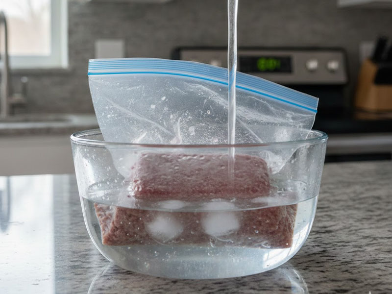 Oda Sıcaklığında Bekletmek Yerine Soğuk Su Banyosu Kullanın