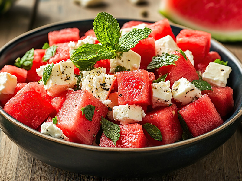 Karpuz & Beyaz Peynir Salatası