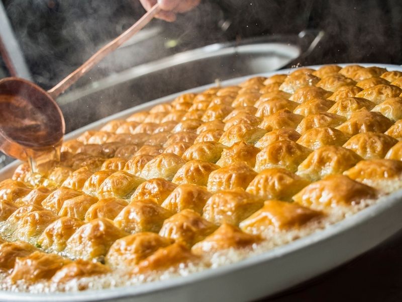 Baklavanın Oda Sıcaklığına Getirilmesi
