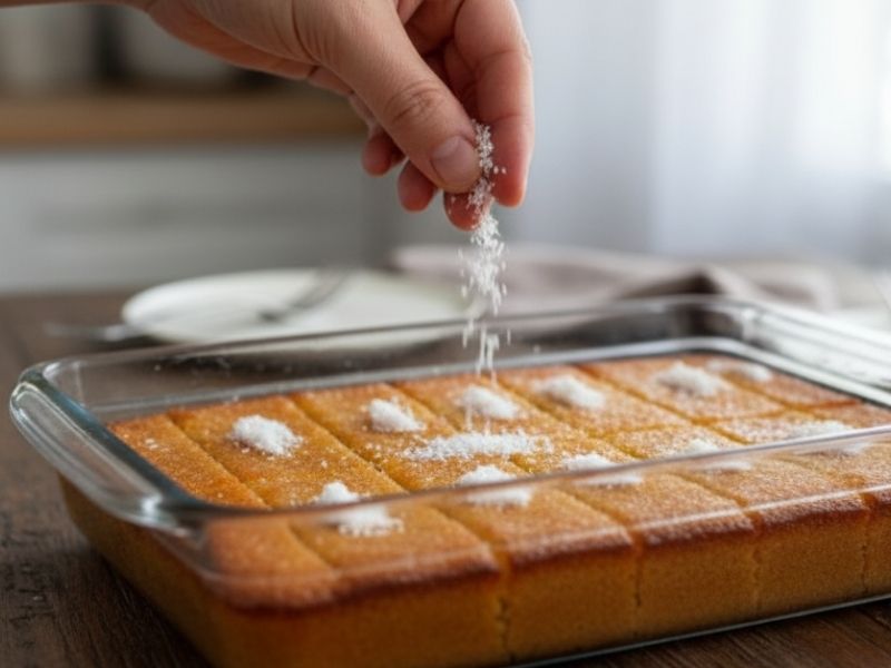 En Kolay Şerbetli Tatlı Tarifi