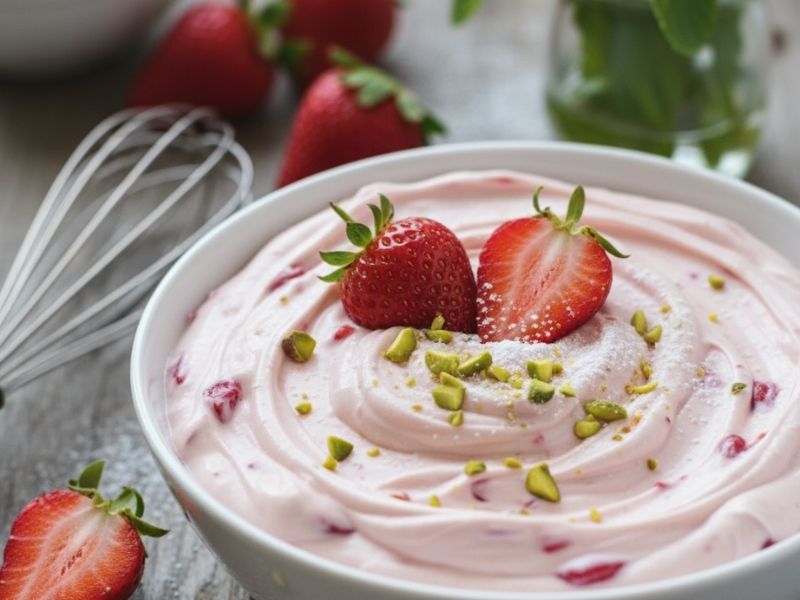 çilekli pastacı kreması