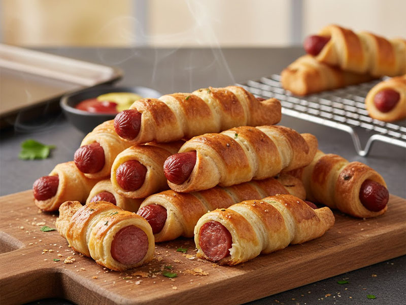 Sosisli Milföy Çubuk