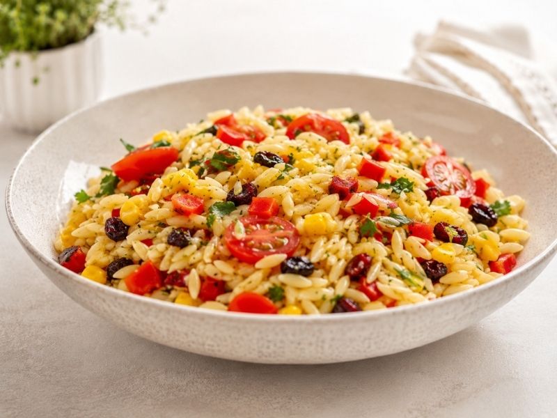 Orzo Makarna Salatası