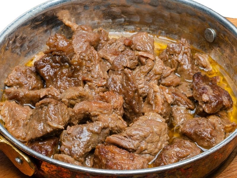 Karabiber Kavurmaya Güçlü Bir Aroma Katar