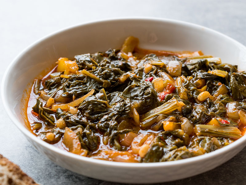 Sebzenin rengini korumak için