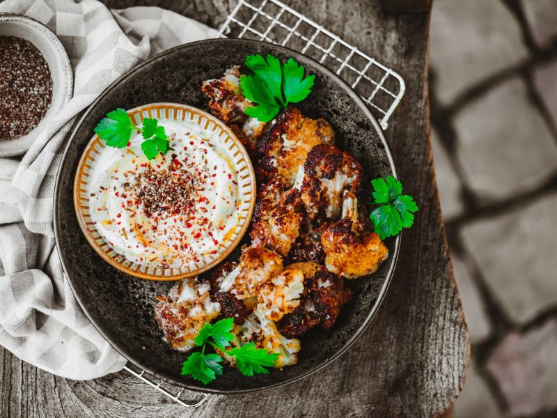 yemek sunumu