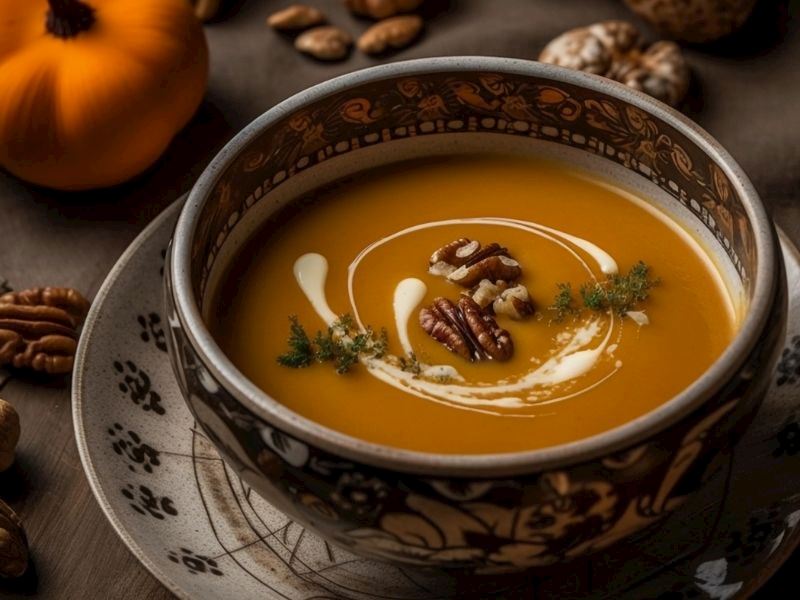 Balkabağı çorbasına hangi baharatlar atılır?