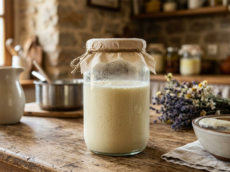 Doğal Bakterilerle Mayalama