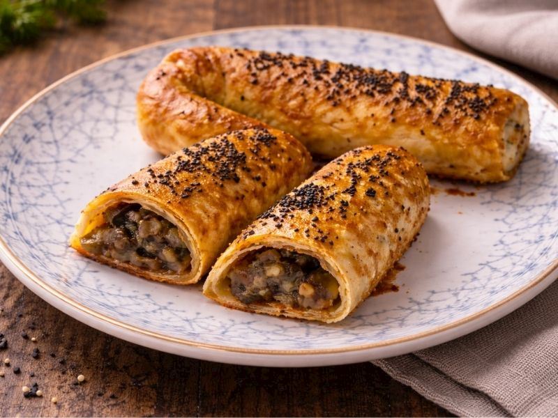 Anadolu Esintisi: Patlıcanlı Kol Böreği 