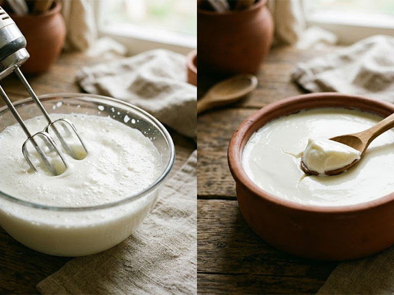 Sütün Havası ve Yoğurdun Kıvamı