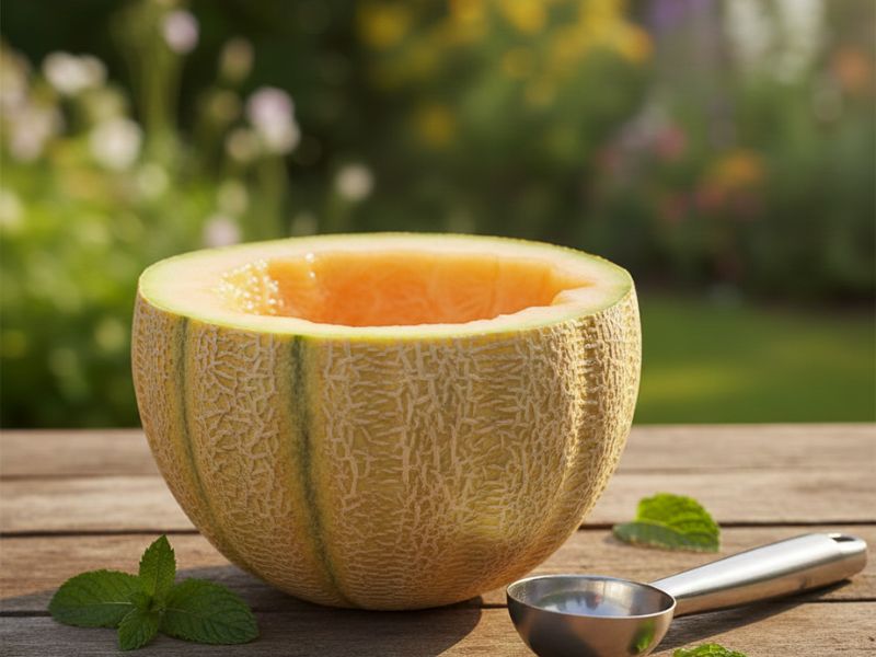 Kavunun içini dikkatli oyun