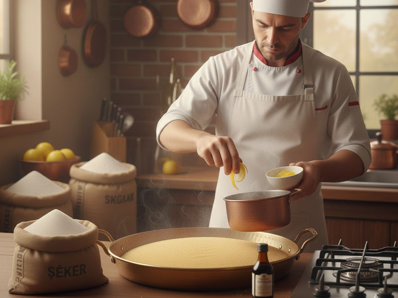 Şerbete Aroma Eklenmesi