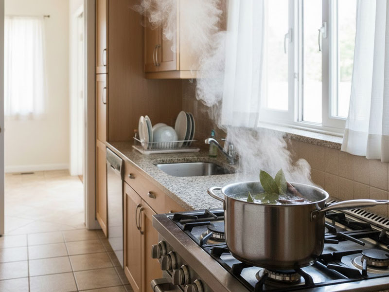 Defne Yaprağı ve Tarçın Kaynatma