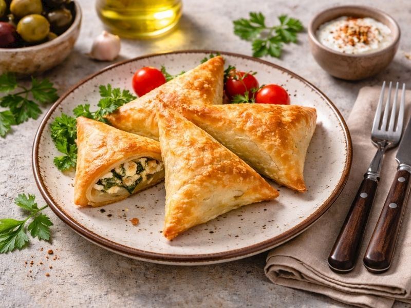 Pratik Bir Klasik: Peynirli Muska Böreği 