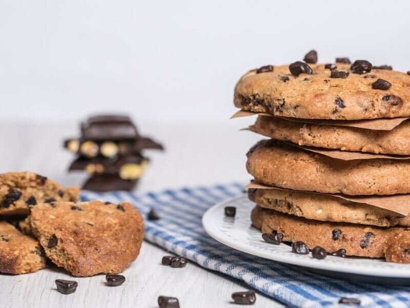 damla çikolatalı cookie