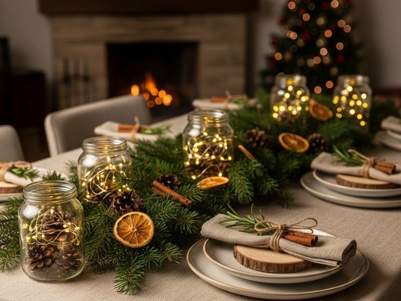 Rustik Orman Esintisi (Doğal ve Sıcak)