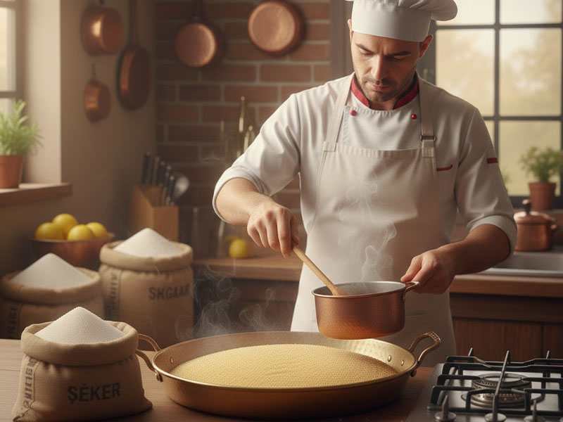 Şerbetin Kaynama Süresi