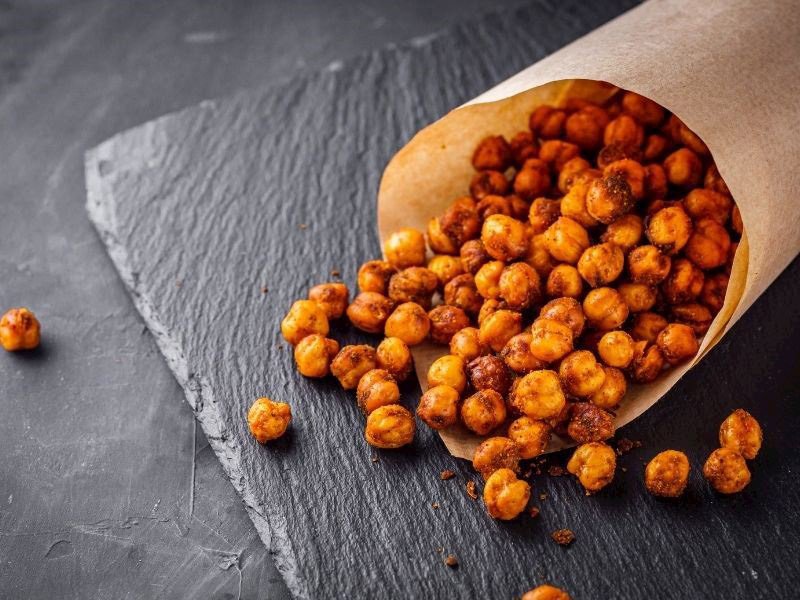 Fırınlanmış Nohut Cipsi