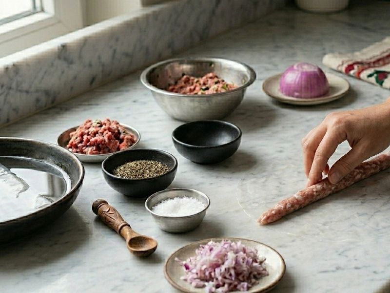 Lezzetli Kıyma Harcının Hazırlanması