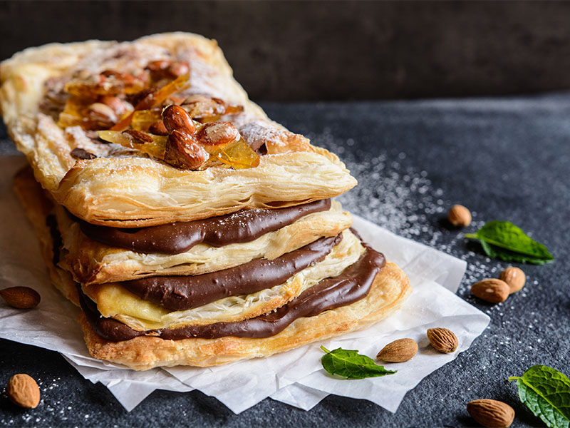 Sürülebilir Fındık Kreması + Yufka