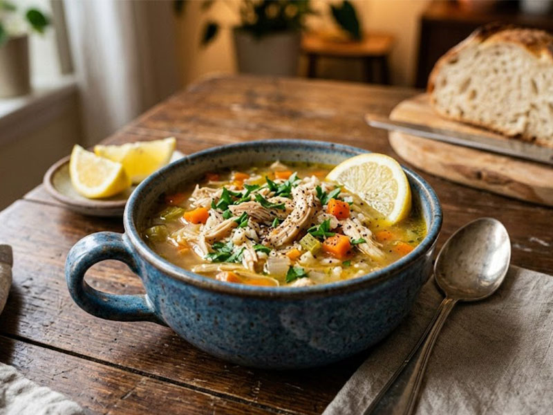 Tavuk Suyu Çorbası