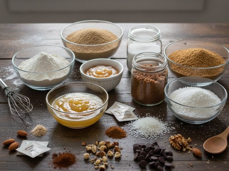 3 Malzemeli 3 Dakika Kurabiyesi Tarifi İçin Alternatif Öneriler