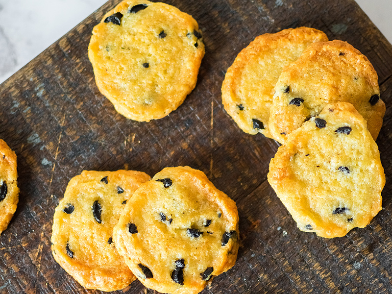 Zeytinli Kaşarlı Kurabiye