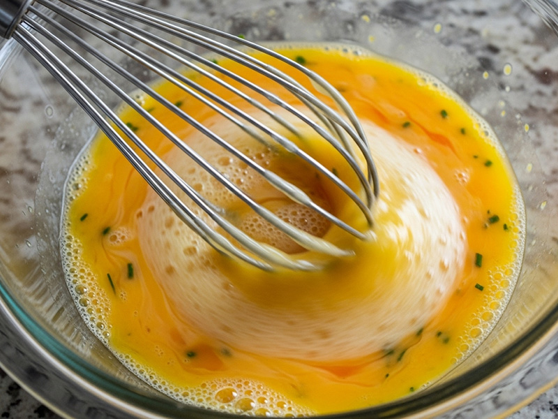 Yumurtaları İyice Çırpın