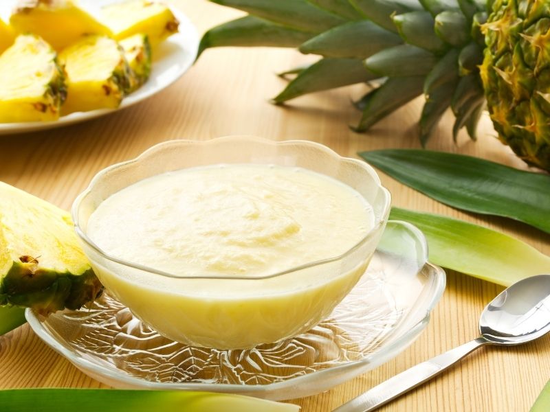 Ananaslı Puding
