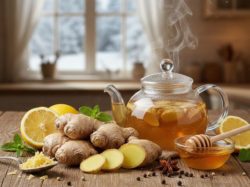 Zencefil – İçten Isıtan Kök Baharat