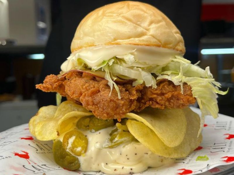 salt fried chicken