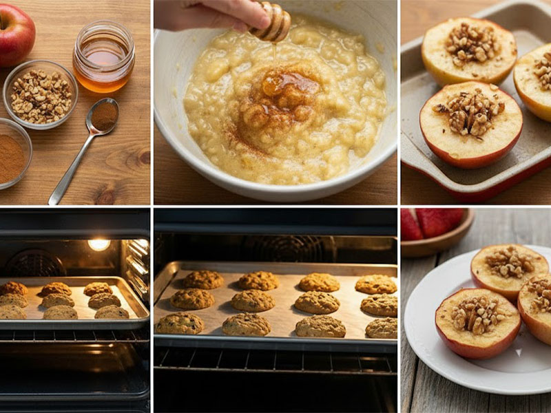 Fırınlanmış Tarçınlı Elma