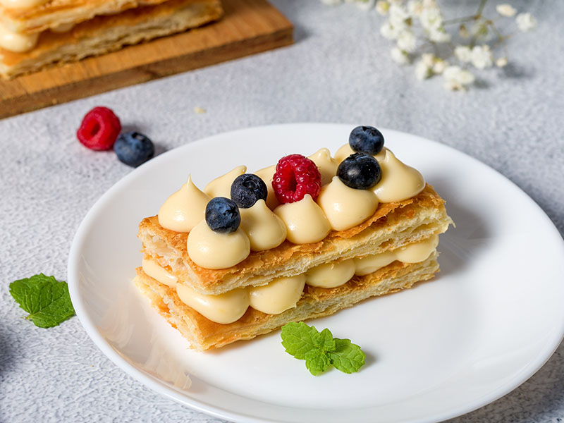 Millefeuille (Napoliten Pasta)