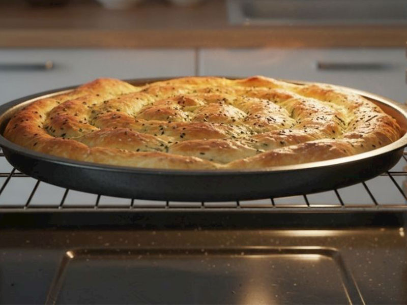 Fırını önceden ısıtın ve sıcak pişirin