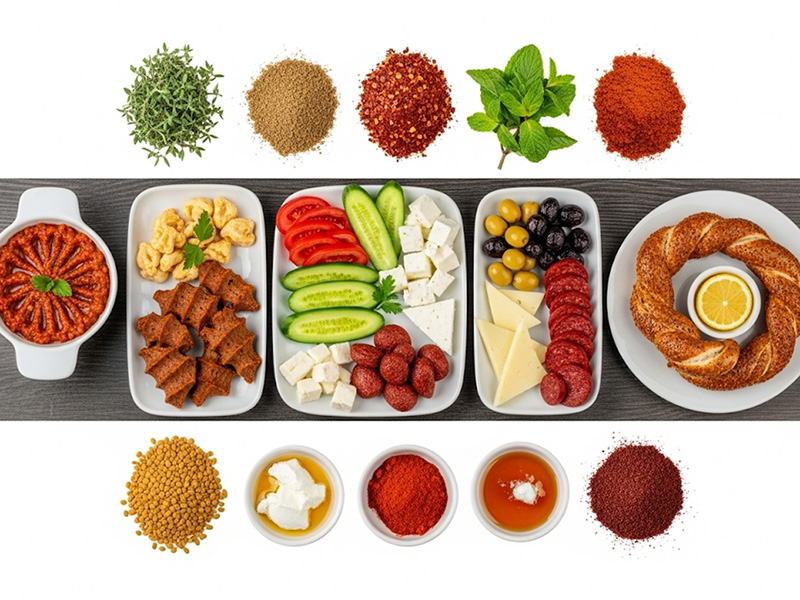 Kahvaltılık ve Meze Tariflerinde