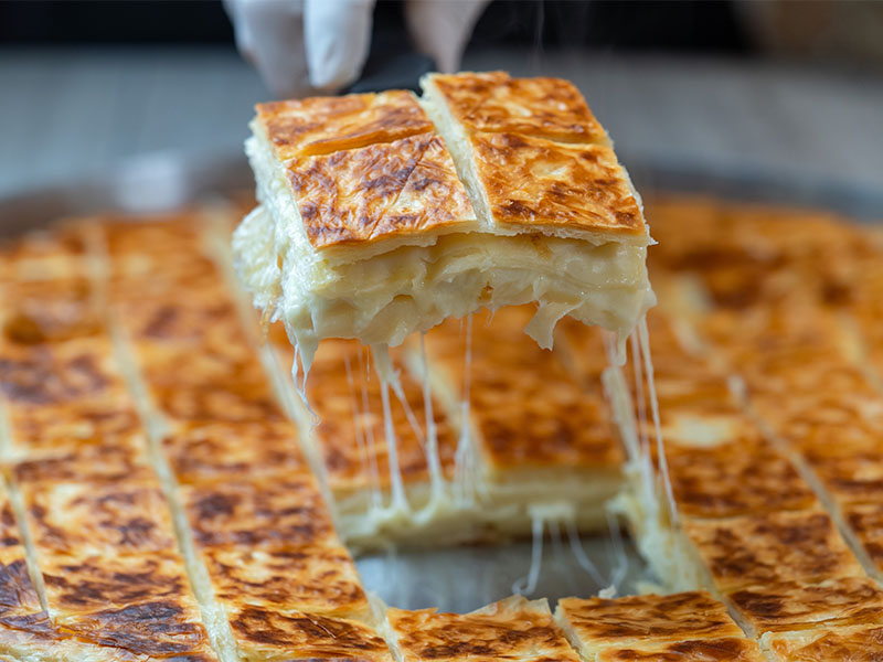 Hamurun inceliği ve kıyır kıyır dokusu