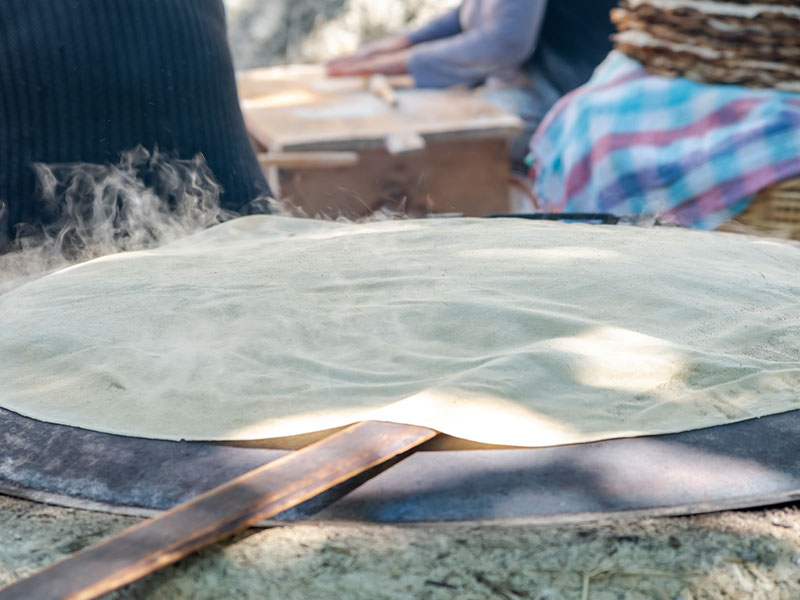 Yufkaların Üst Üste Koyulması