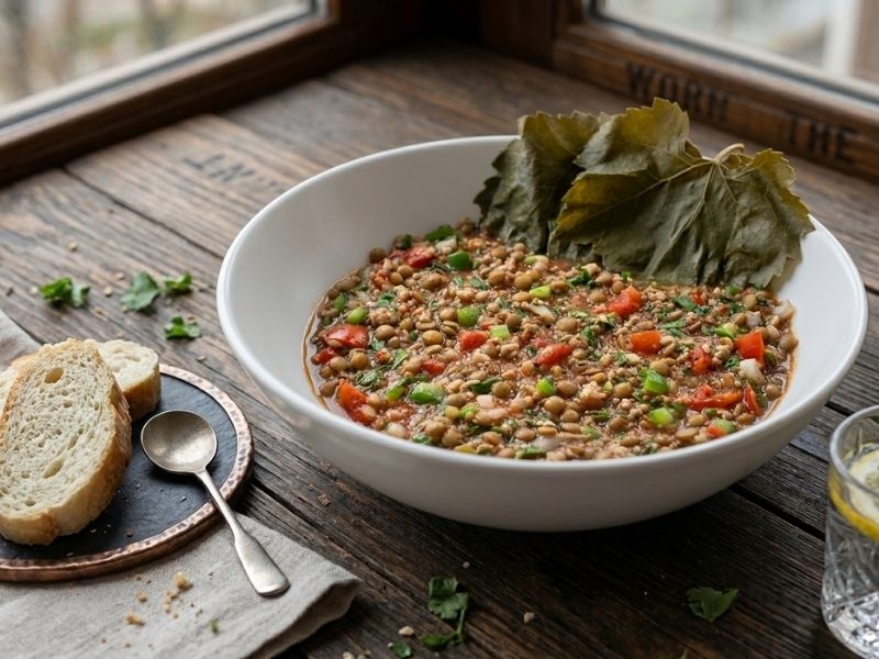 Yeşil Mercimek Ve Bulgurun Kusursuz Uyumu