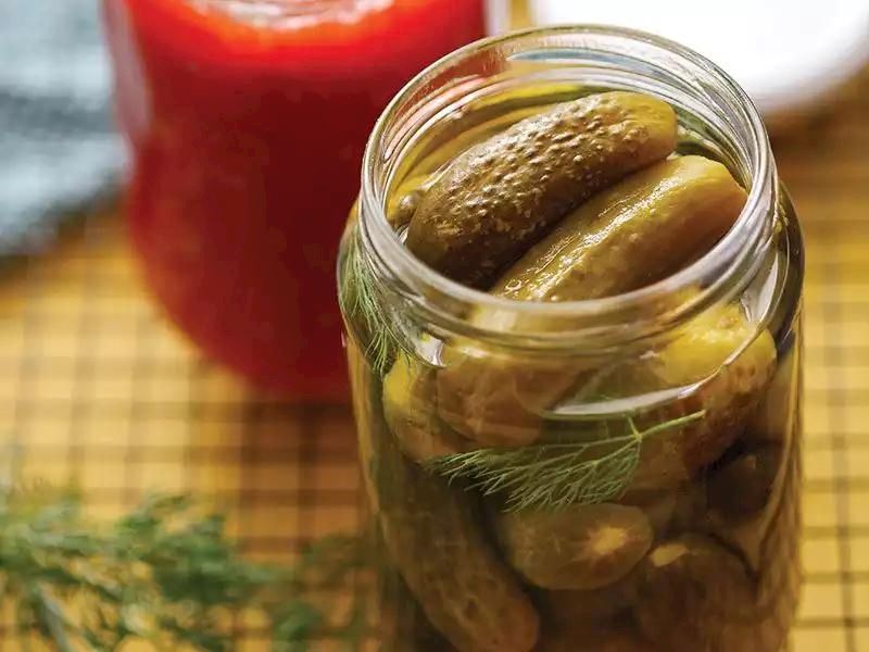 Temiz ve steril kap kullanın