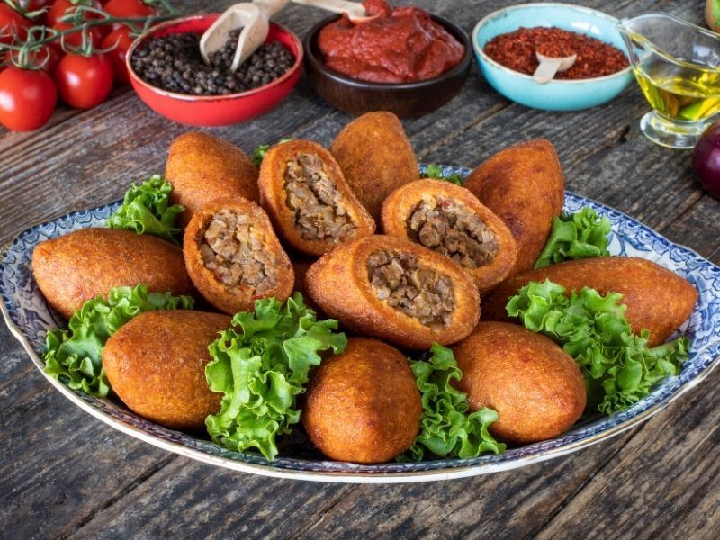 Kızarmış İçli Köfte