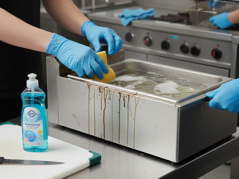 Bulaşık Deterjanı ile Yağ Çözme