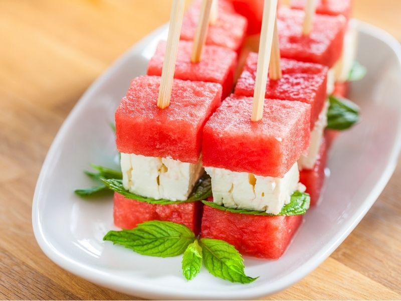 Karpuzlu Feta Peynirli Kanepeler