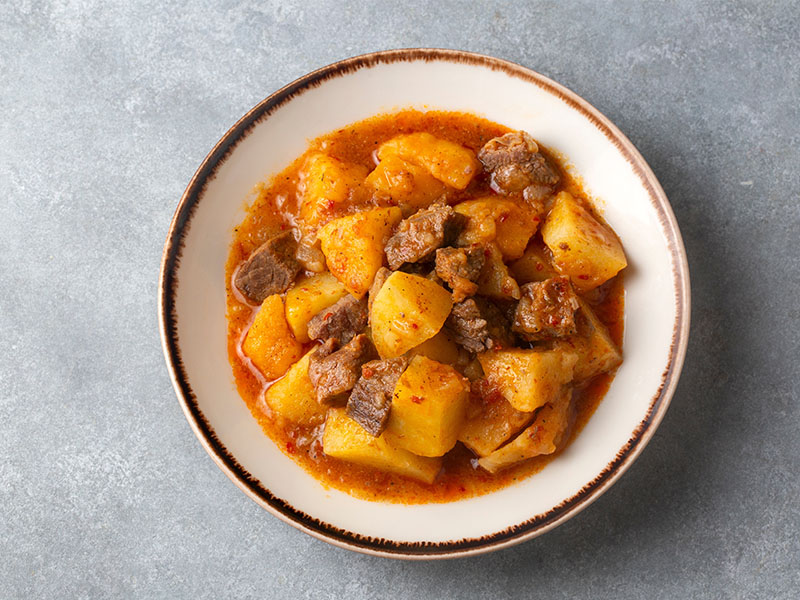 etli patates yemeği