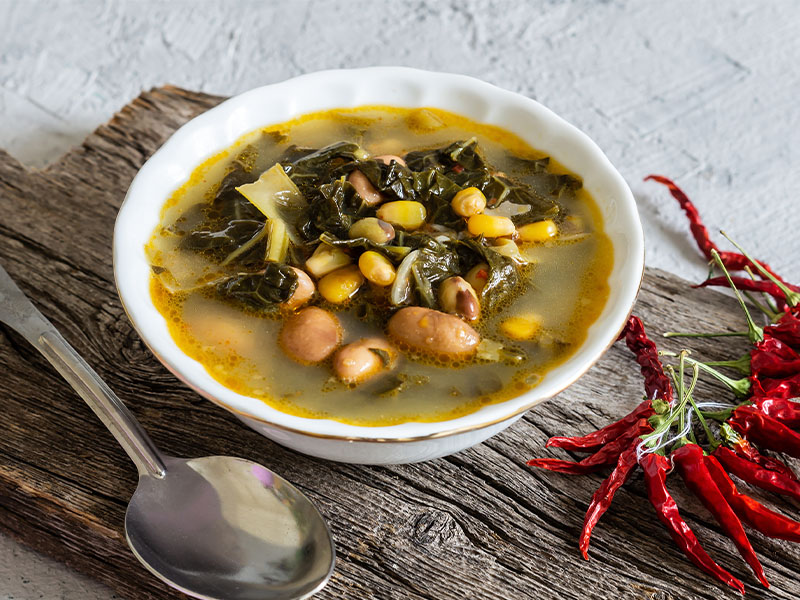 karalahana çorbası