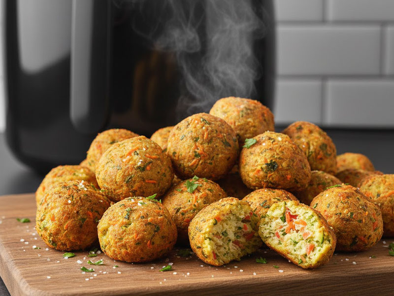 Sebzeli Krep Topları